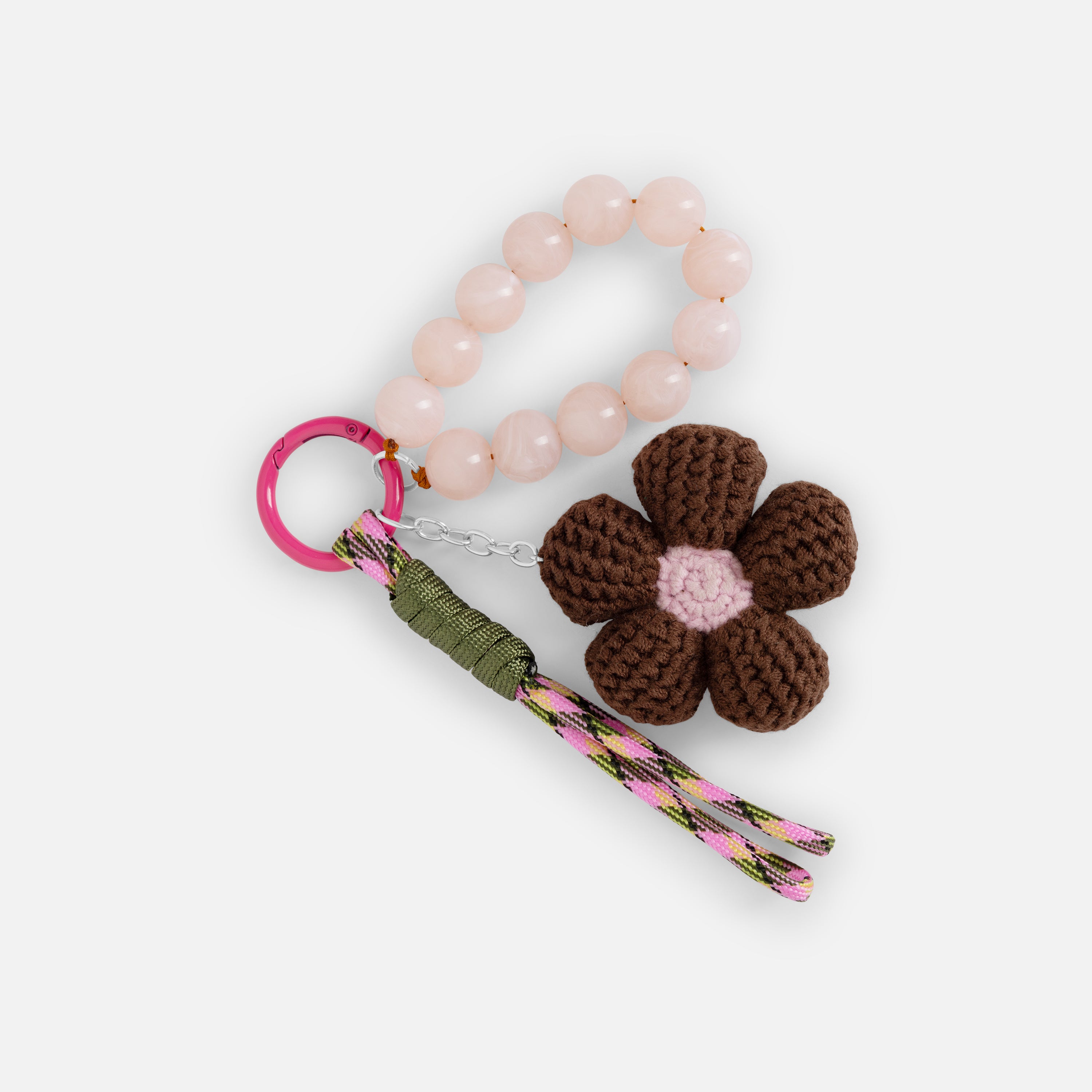 Crochet Flower Brown