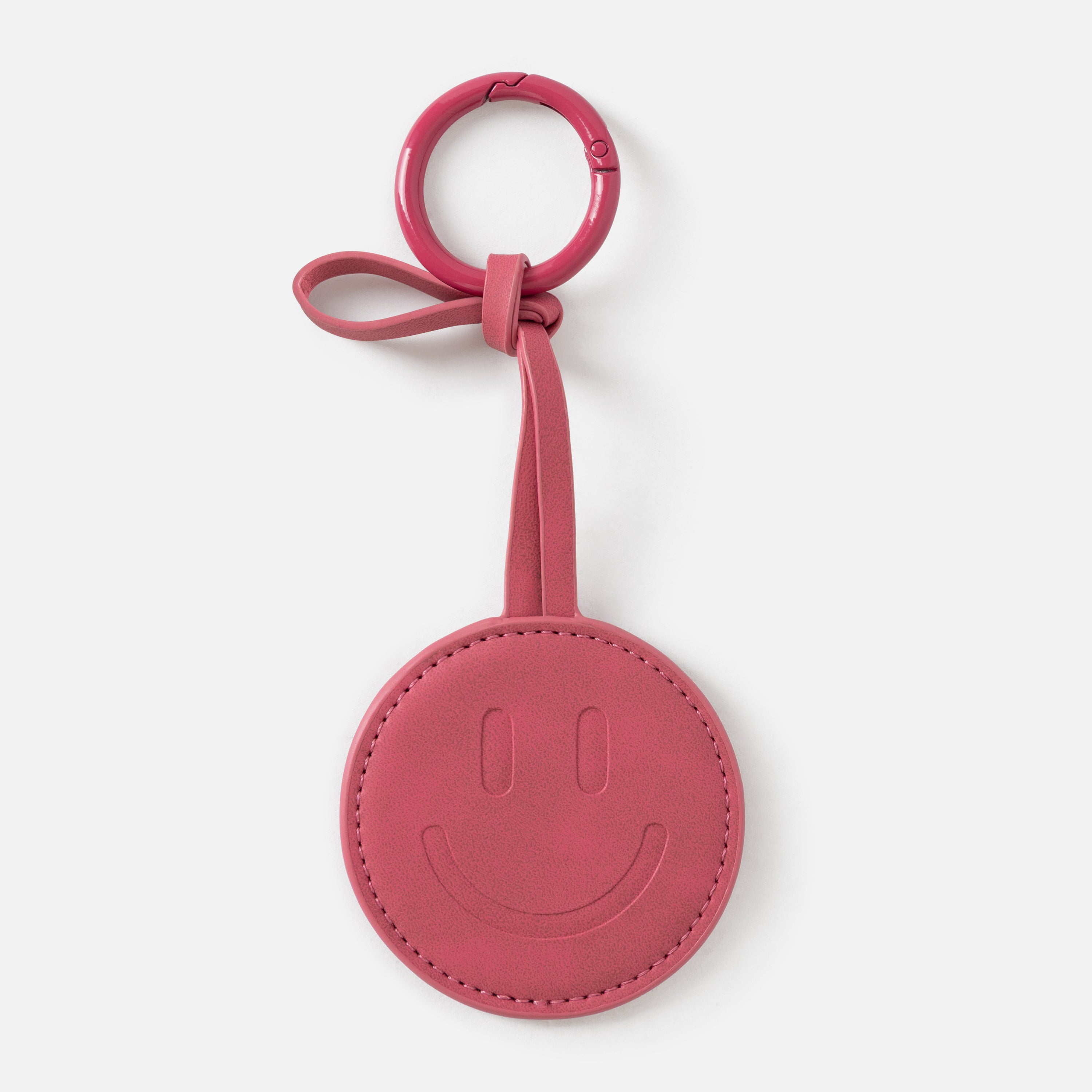 Fuchsia Smiley Mirror