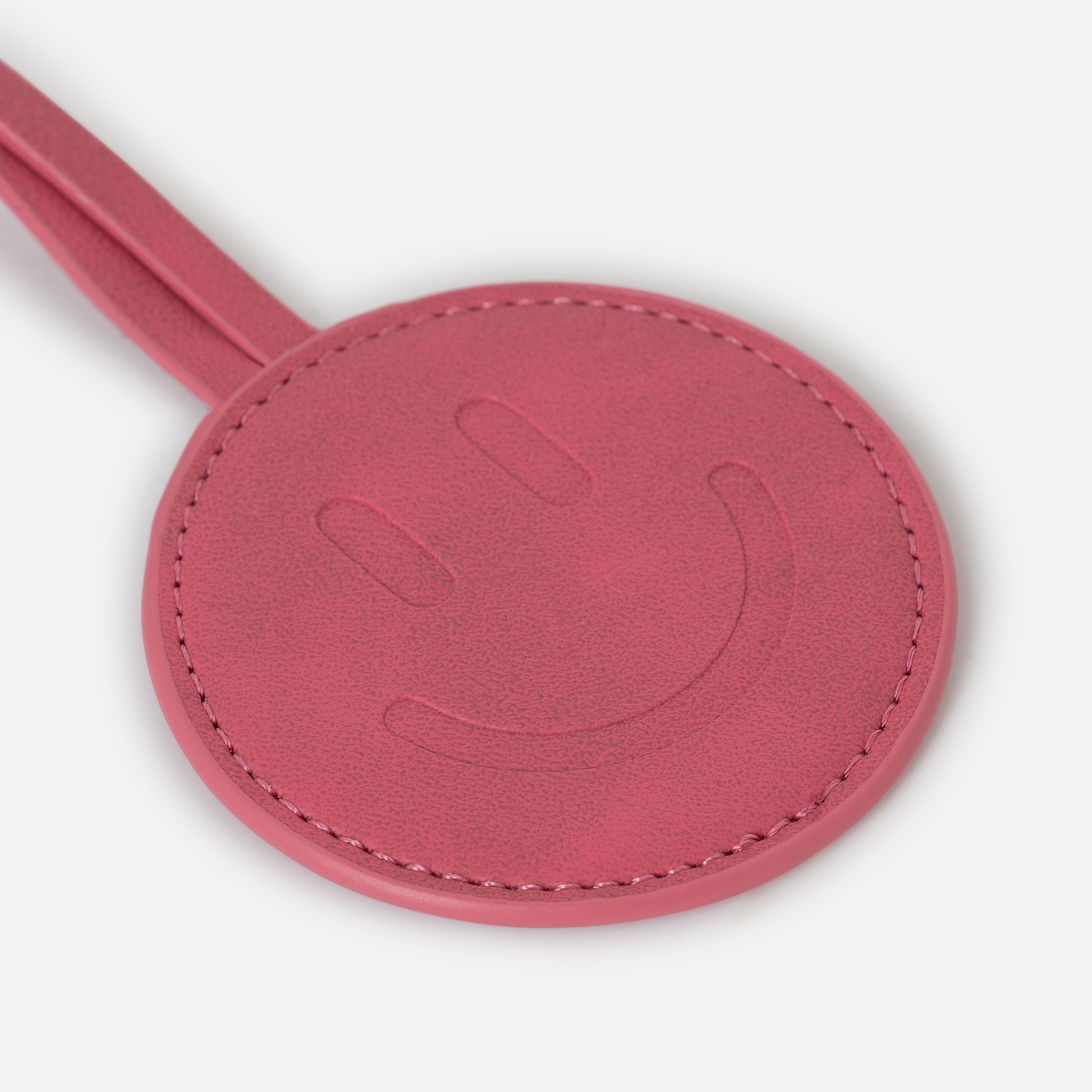 Fuchsia Smiley Mirror