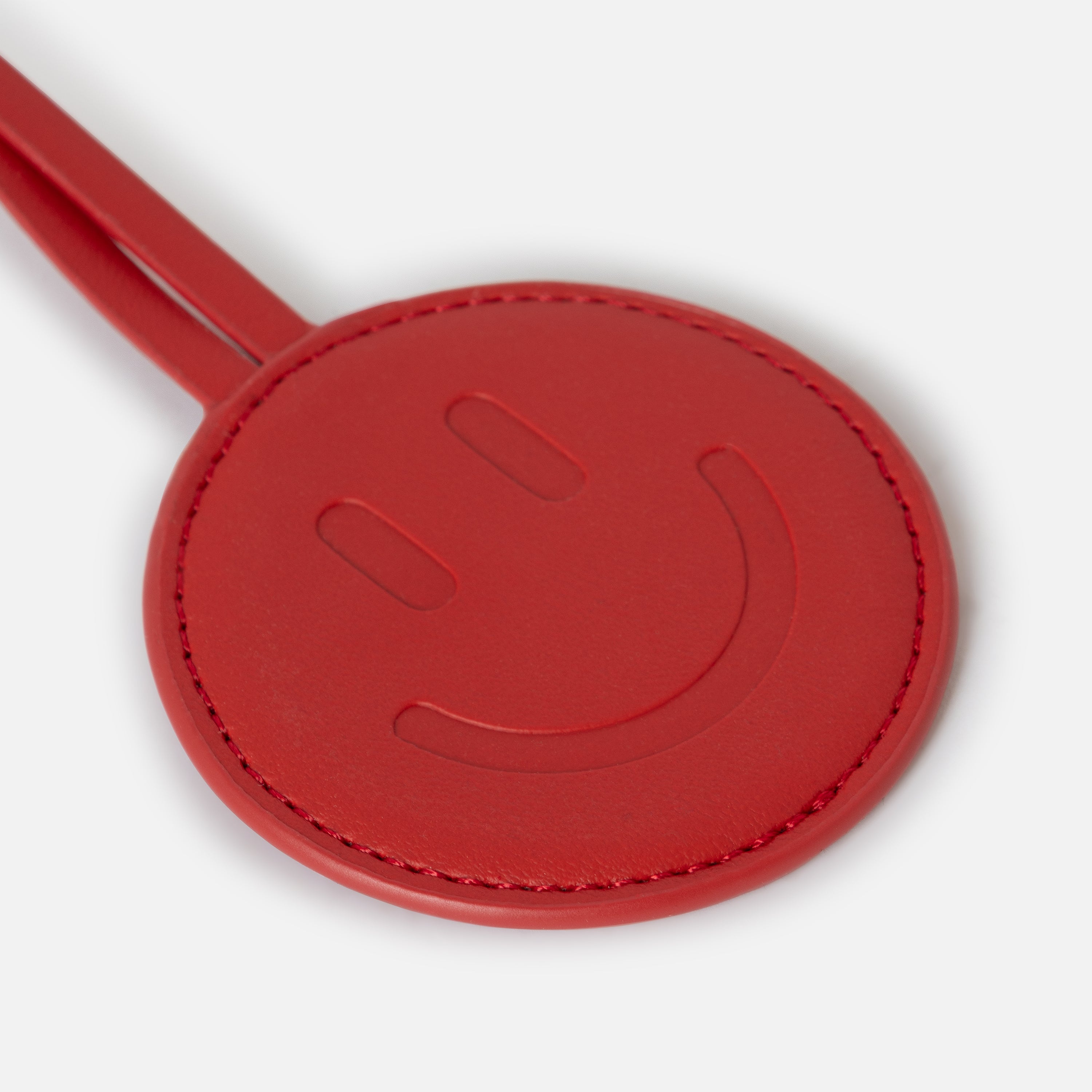 Burgundy Smiley Mirror