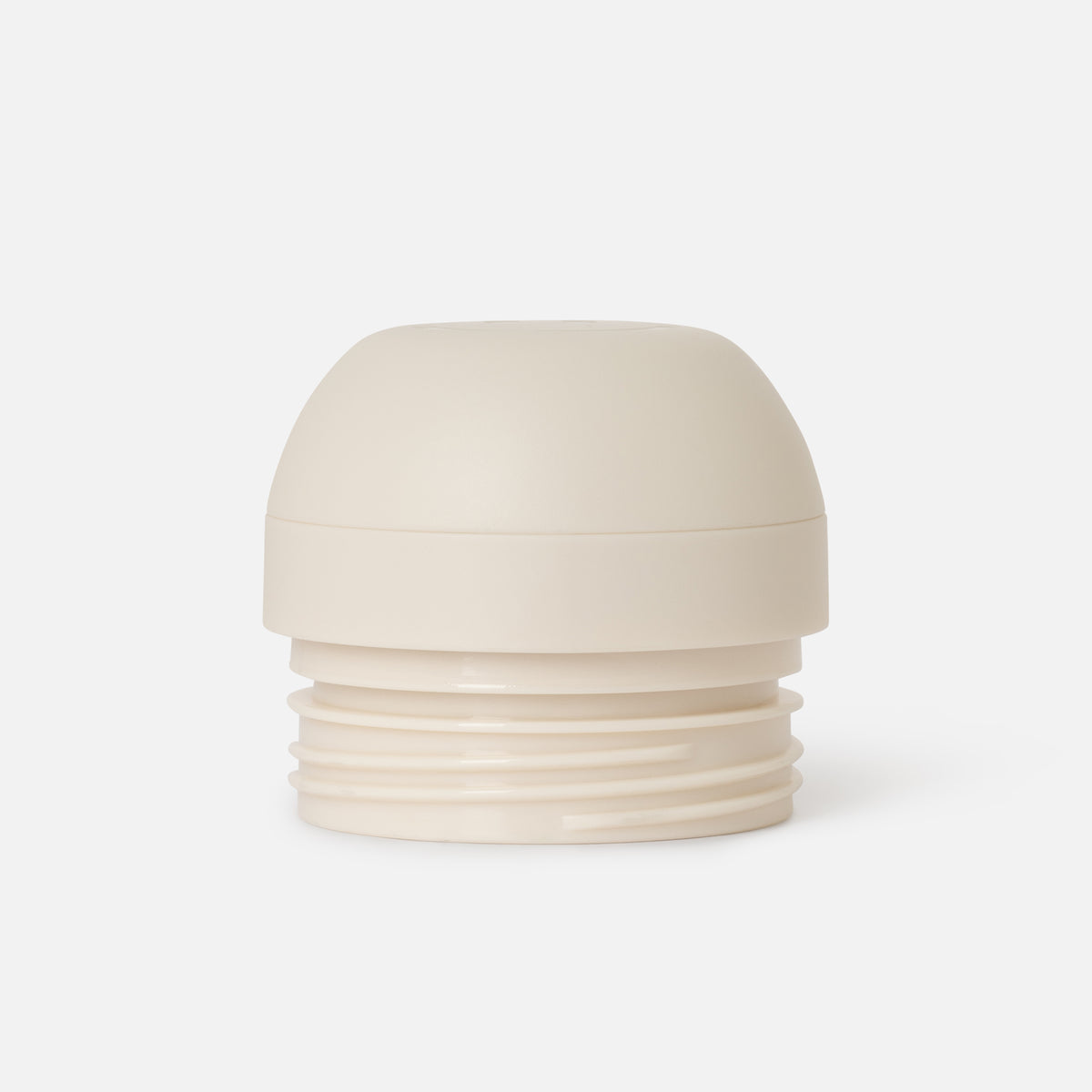 Cream Smiley Lid