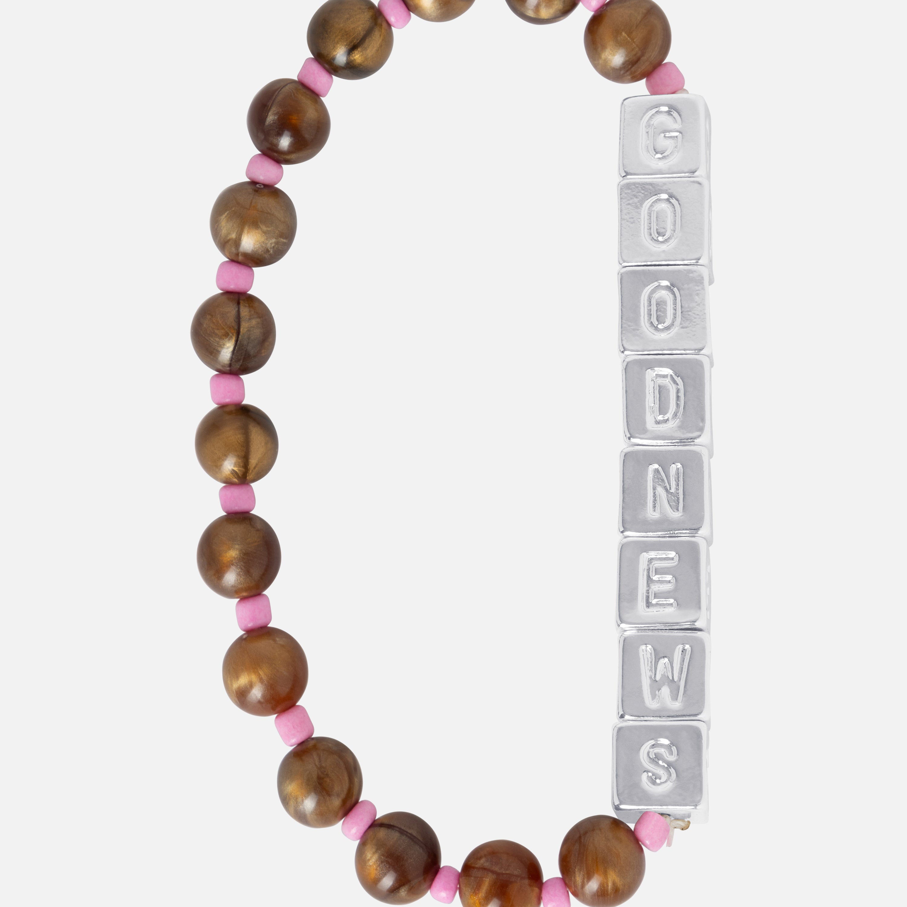 Bracelet Brown & Pink