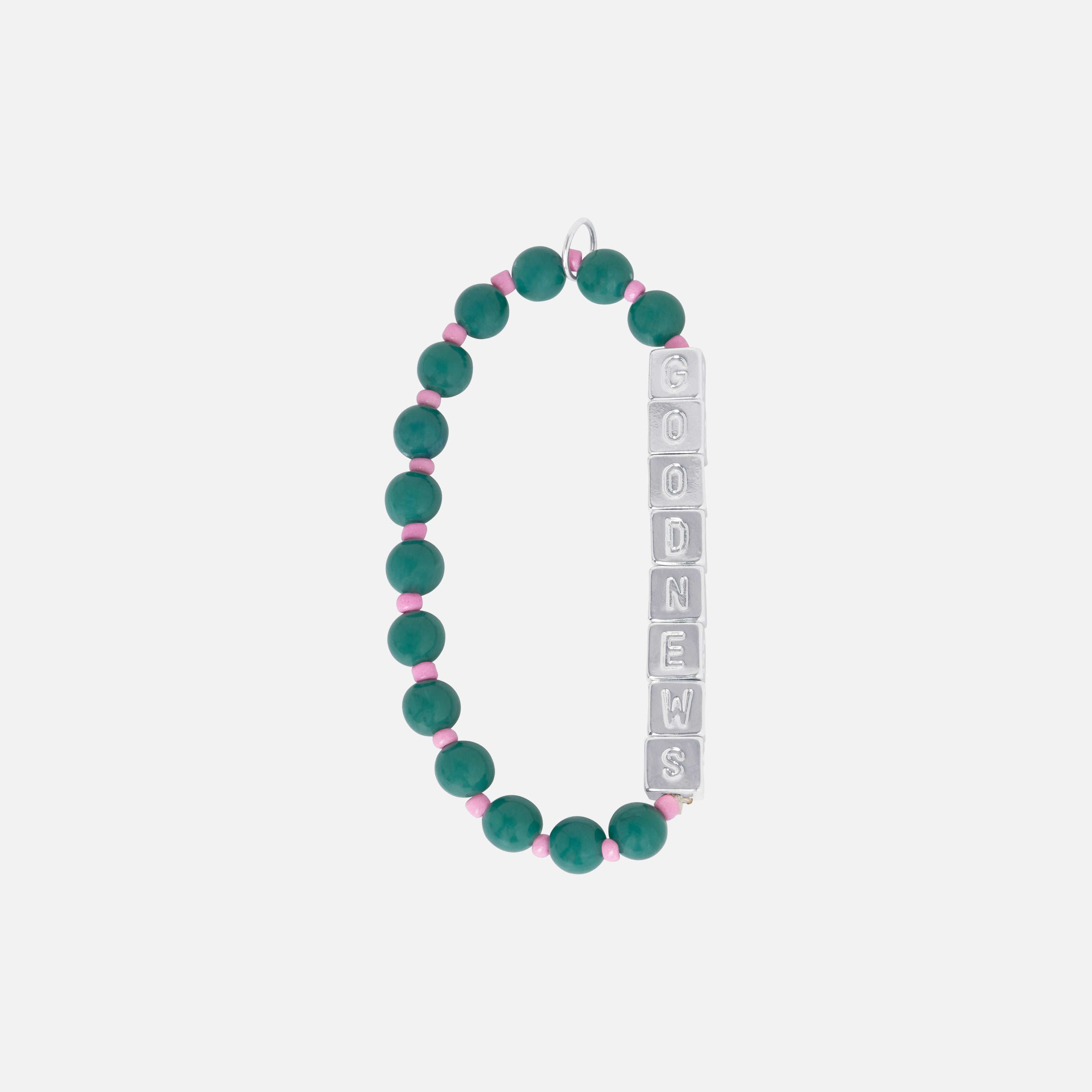 Bracelet Green & Pink