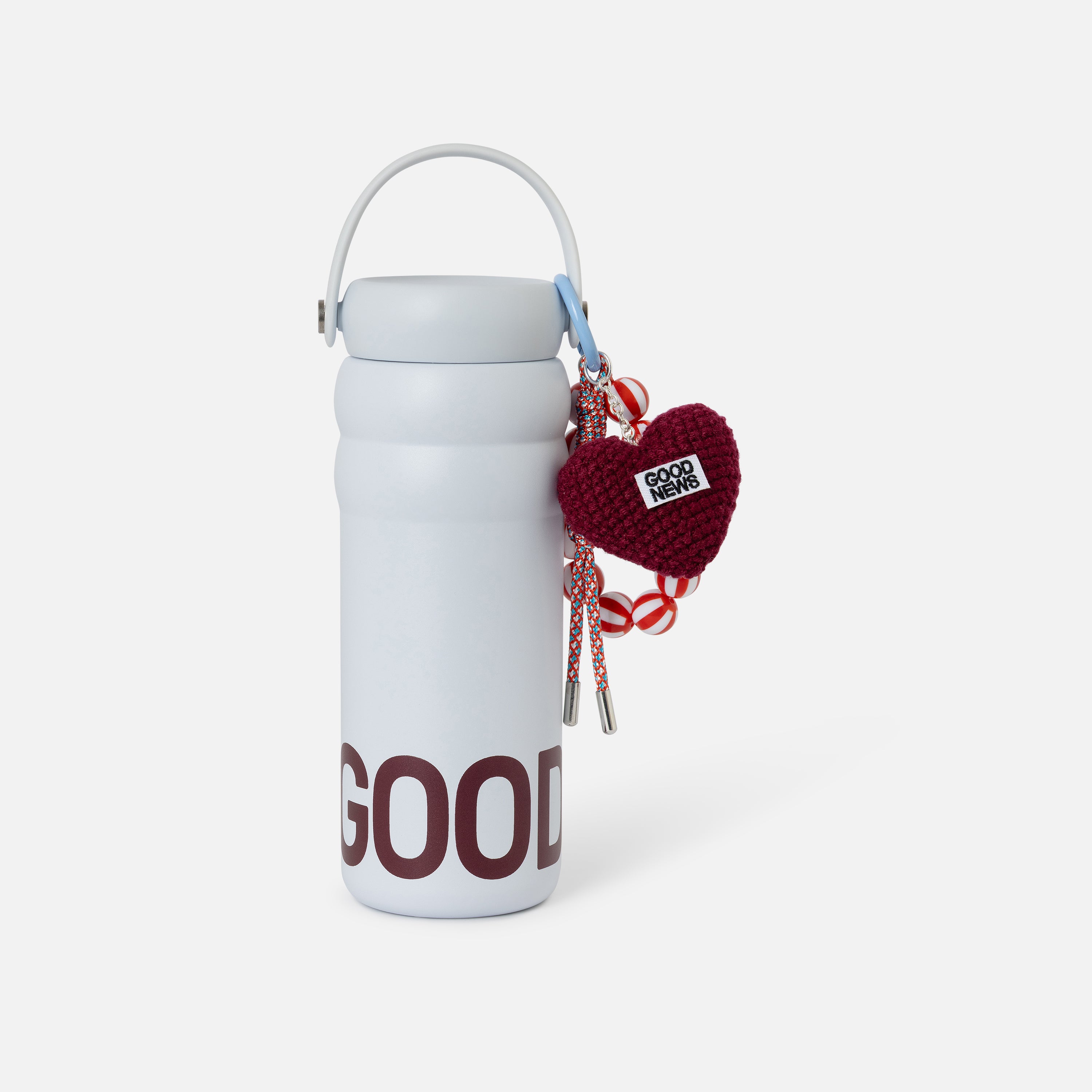 Crochet Heart Burgundy