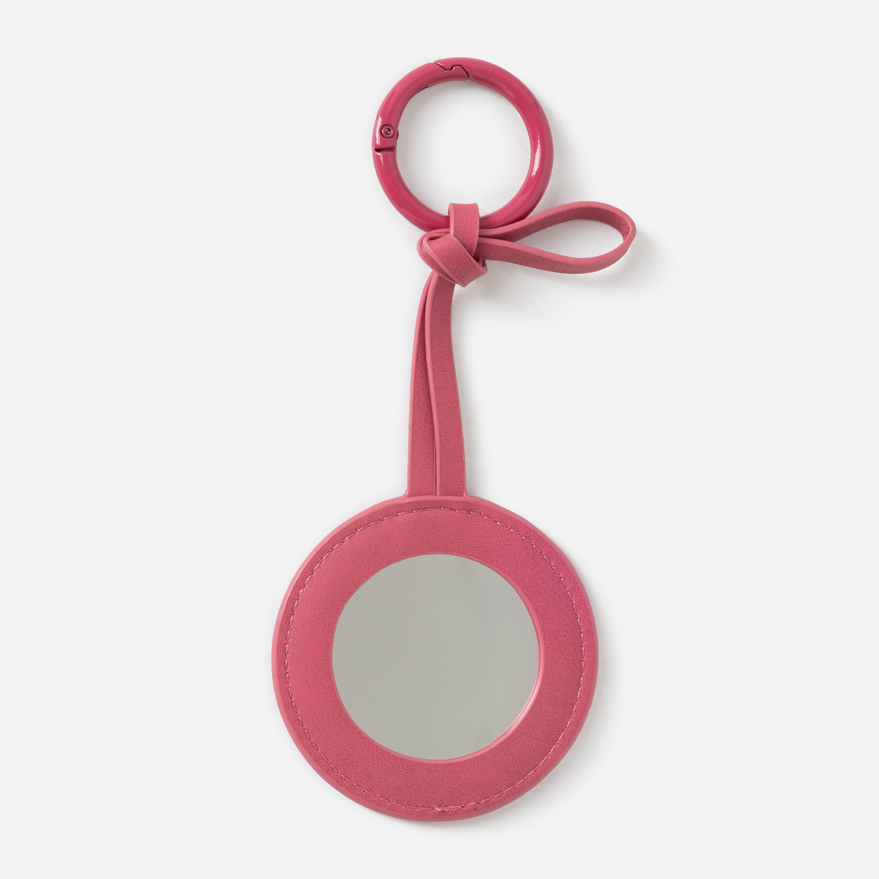 Fuchsia Smiley Mirror