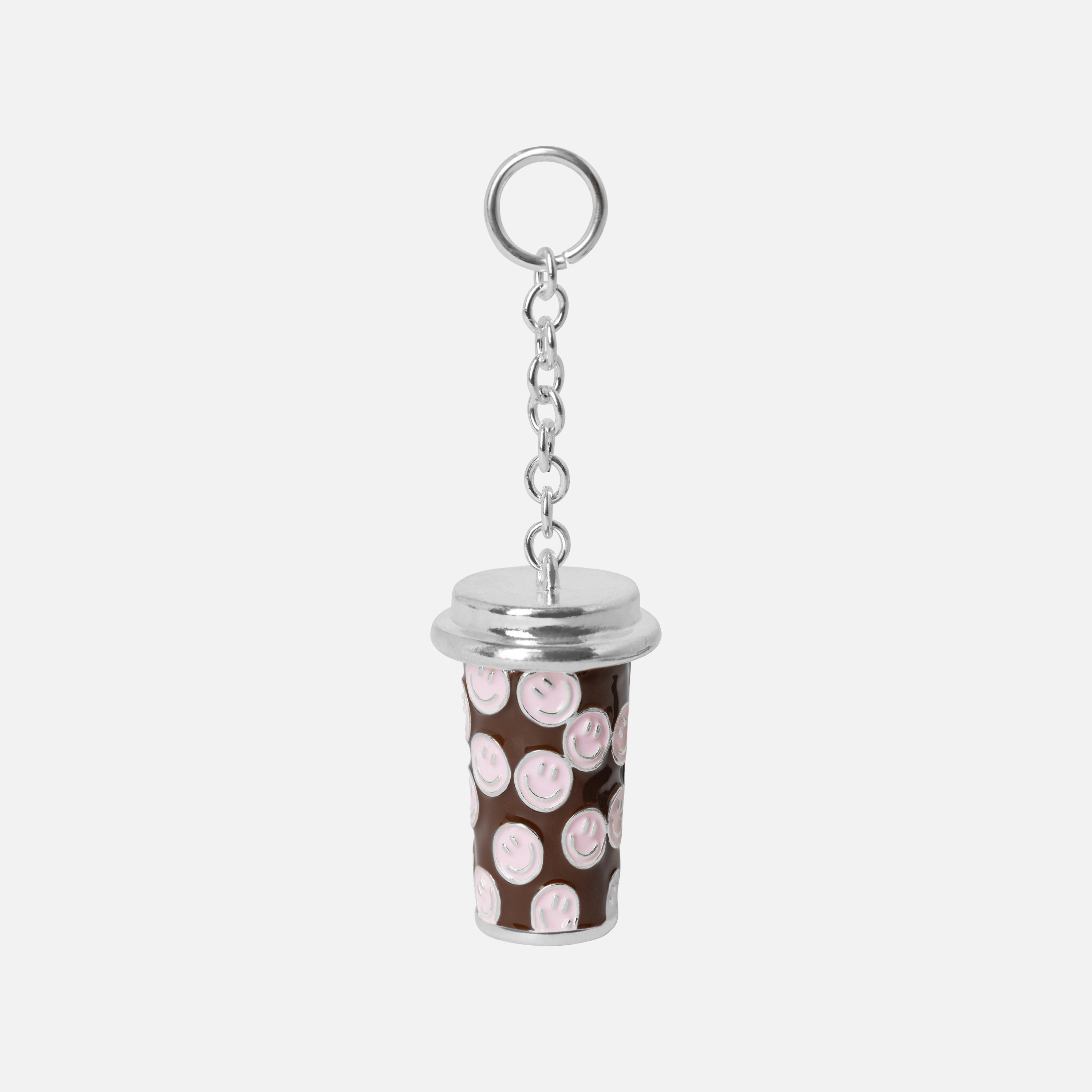 Metal Cup Brown & Pink