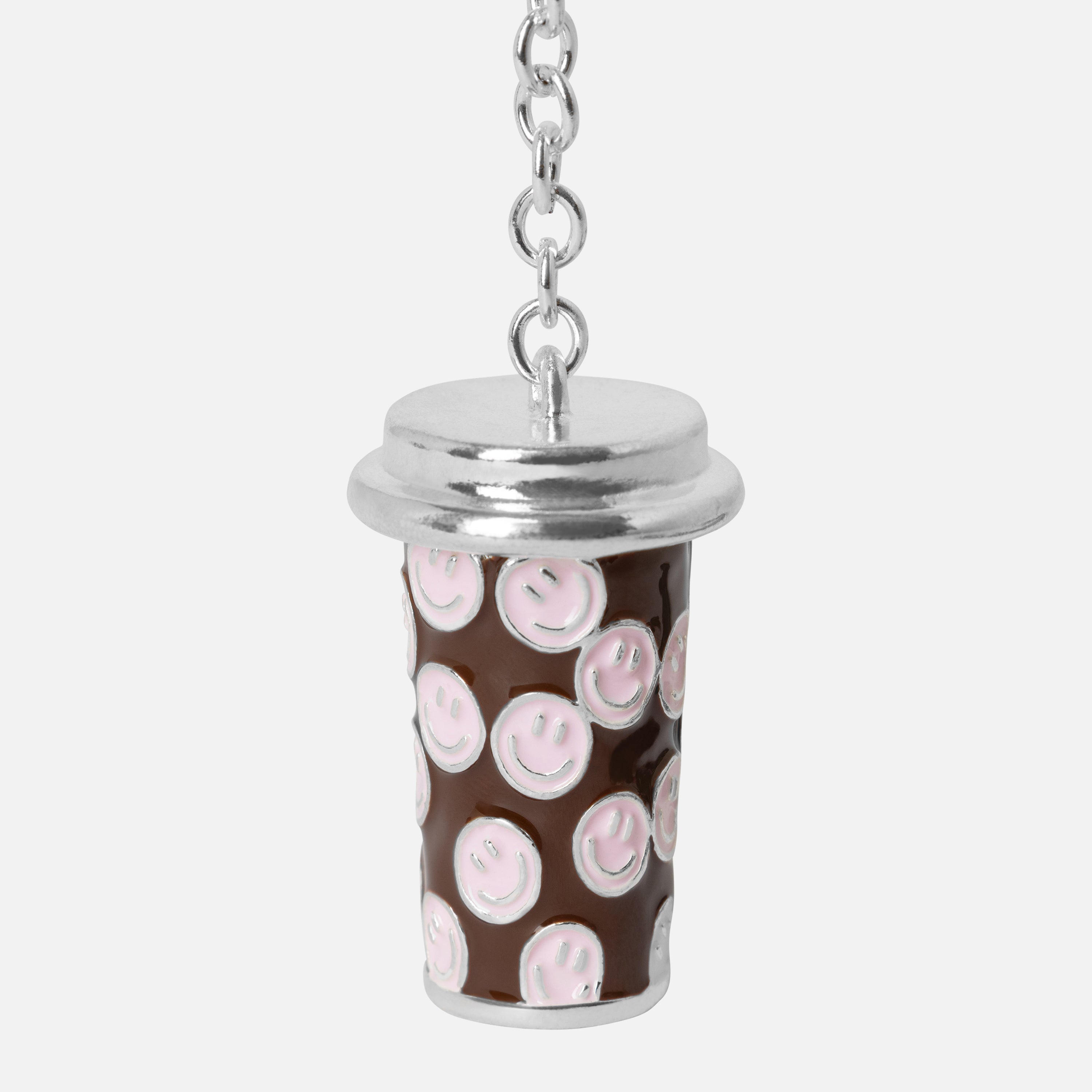 Metal Cup Brown & Pink