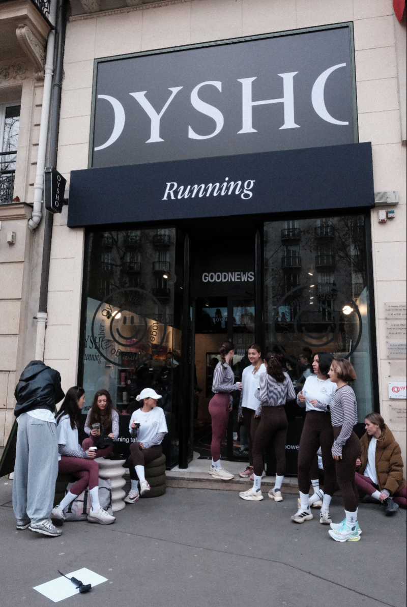 OYSHO RUNNING CAFÉ BY GOODNEWS