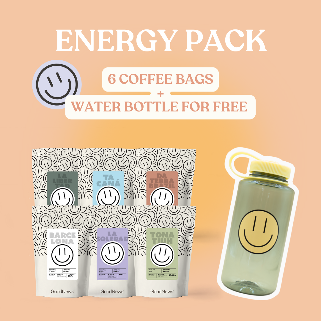 Energy Pack & Water Bottle Free