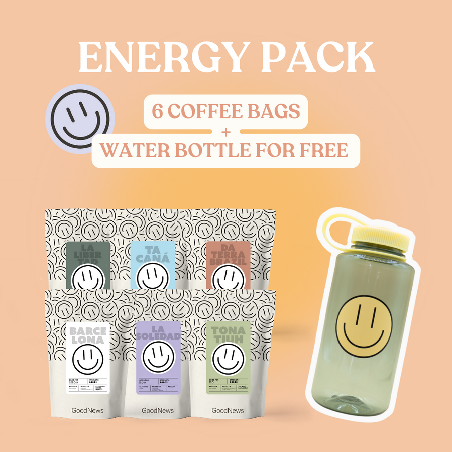 Energy Pack & Water Bottle Free
