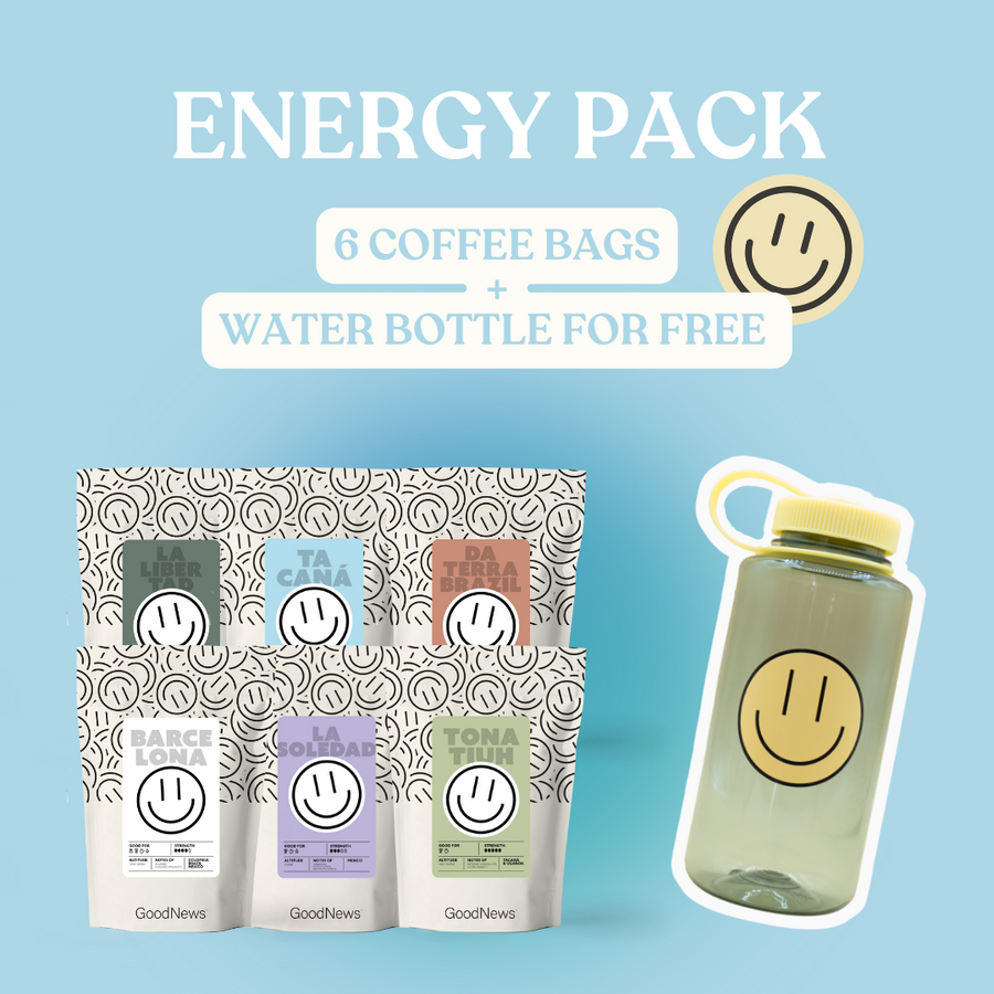 Energy Pack &amp; Water Bottle Free